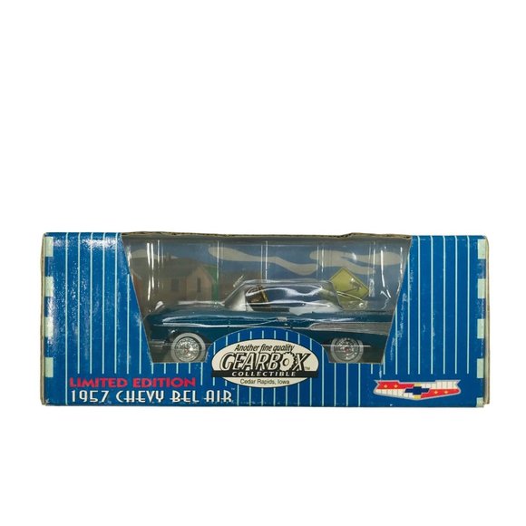 Gearbox 1997 Vintage 1957 Chevy Bel Air Convertible Serial #05365 Pedal Car New - Picture 2 of 10